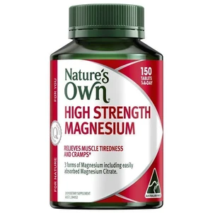 (PRE ORDER) Nature's Own High Strength Magnesium 150 Tablets shelf life 2yrs